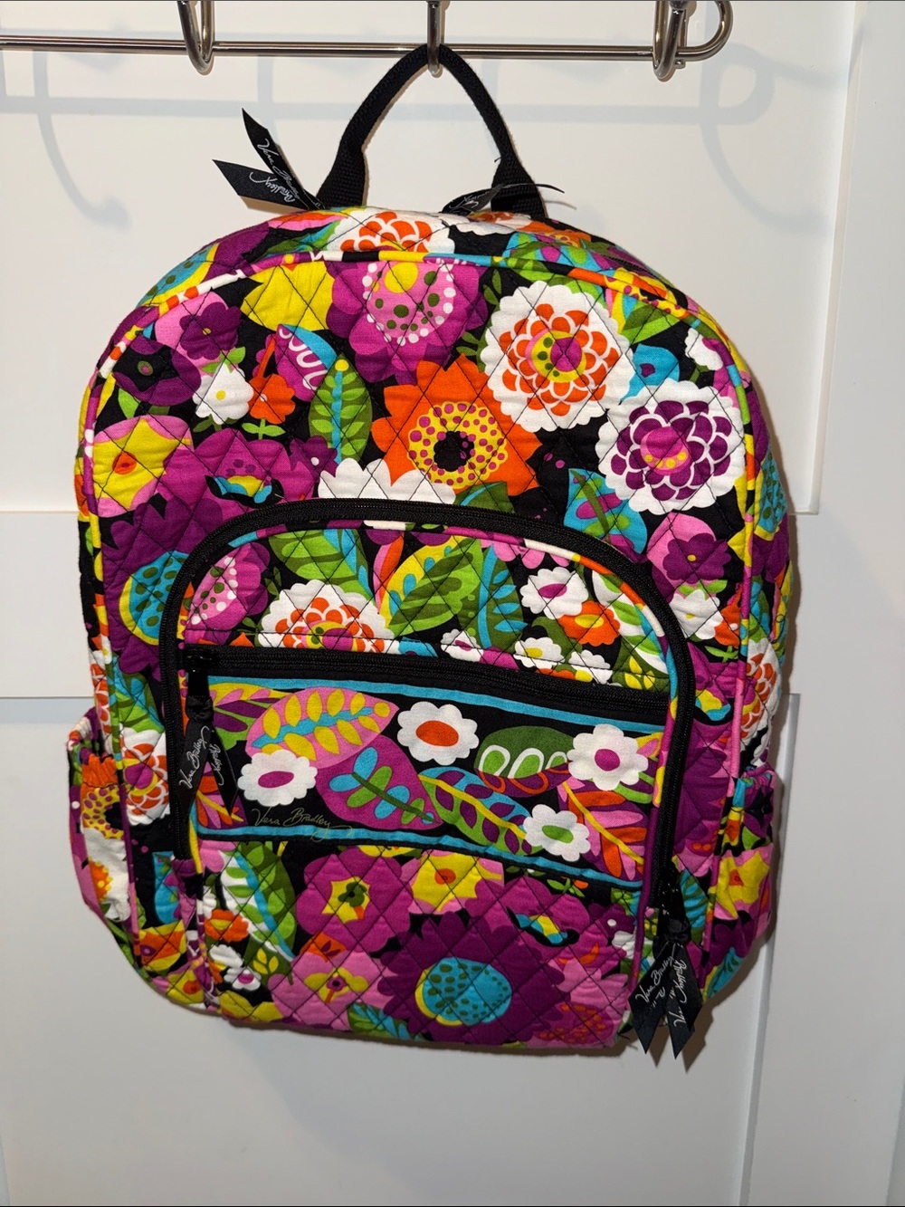 Vera Bradley Campus Backpack in VaVa Bloom. Like New Condition